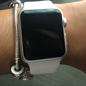 Apple series one silver watch 38mm